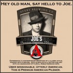 Avery Brewing News: Joe’s Premium American Pilsner and New Packaging