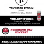 Narragansett Month at Tamworth Lyceum (NH)