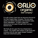 Orlio Organic Beer Company Announces Closing