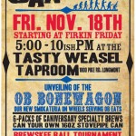 Beer Event:  Oskar Blues Caniversary 11/18 (CO)