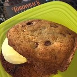 A yummy spent grain chocolate chip ice cream sandwich made with Lago's french vanilla. AMAZING!