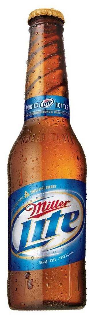 Miller Lite 'Vortex' bottle - 360 Degrees