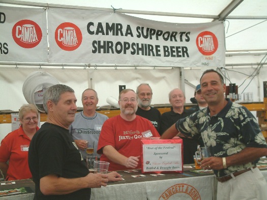 2006 Shropshire - UK - Dan K at Cask Beer Festival