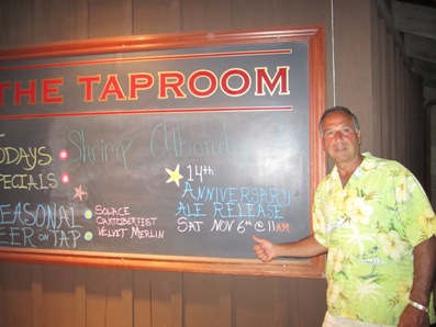 2010 - at Firestone Walker Brewpub in Buellton, CA, for release of 14th Anniversary beer